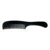 Swedish Crown Handle Comb Sawn 18 cm Handmade Hairdressing Comb