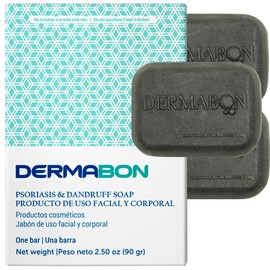 Jabón de Alquitrán para Psoriasis y Eccema, Barra Medicada 2.50 oz                                                                                    
