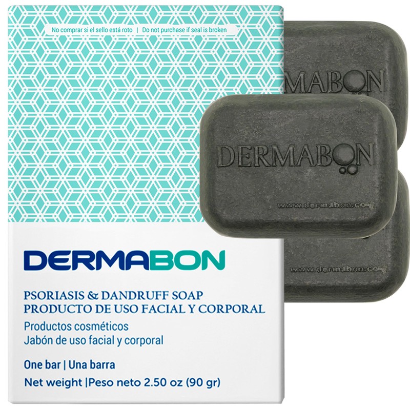 Jabón de Alquitrán para Psoriasis y Eccema, Barra Medicada 2.50