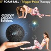 Invincible Fitness Deep Tissue Massage Ball Set - Includes 5"