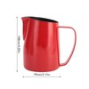 Professional Milk Frother Cup, Stainless Steel Jug Steaming Pitcher Milk