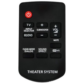 Allimity N2QAYC000027 Replacement Remote Replacement for Panasonic Home Theater Audio System SA-HTB500 SA-HTB10 SC-HTB10 SC-HTB500 SAHTB500 SAHTB10 SCHTB10 SCHTB500