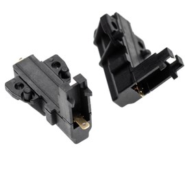 vhbw 2x Carbon Brush with Holder Replacement for AEG 4812.362.48004, 481236248446, 481281729461, 50216397005 for Washing Machine