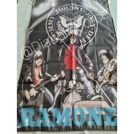 Ramones 3x5Ft Large Flag Banner Music Punk Rock Music CD LP Misfits Bad Religion