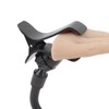 Nail Practice Hand Soft Silicone Mannequin Hand with Adjustable Clamp