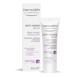 Dermoxen Anti-Aging Intimate Moisturising and Soothing Gel for Dryness, Irritation, Atrophy | Hyaluronic Acid, Lactic Acid and Panthenol for External Intimate Mucosal Elasticity | Intimate Serum 30 ml