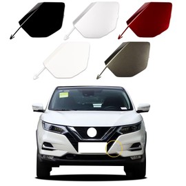 Goholy Car Front Bumper Tow Hook Cover Compatible with Nissan Rogue Sport 2020 2021 2022 2023 Trailer Cover Cap 622A0-6MR0H Small Lid Towing Eye Cap Pearl White