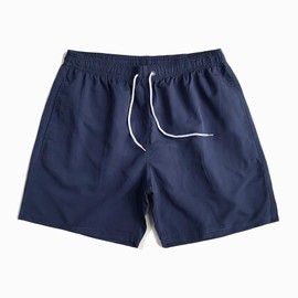Weardear Badehose Herren Kurz Badeshorts Schnelltrocknend Strand Shorts Schnelltrocknend mit Mesh-Futter 243,Marineblau,M