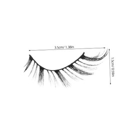 NOLITOY False Eyelashes Eye Wispy 7 Pairs Lashes for Women Fashionable Lightweight Easy Application