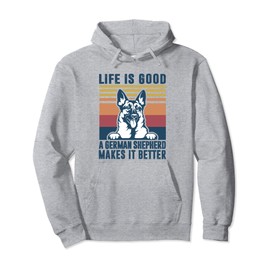 German Shepherd Gift Men Women Dog Dad Mom German Shepherd Pullover Hoodie