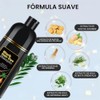 YOURTONE Tinte para El Cabello Negro Natural Champú Instantáneo y