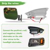 10L0L Golf Cart Mirrors with Turn Signal Side Rear View