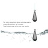 TaoTaoChong Angelgewichte Inline Eisen Guss Drop Shot Swivel Regentropfen Senker