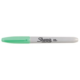 SHARPIE Fine Point Permanent Markers, Mint, 1 Count