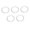 KICHOUSE Glass Design Petri Dishes Flat Bottom 100mm High Borosilicate