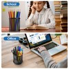 MaxGear Magnetic Pen Holder 2-Pack, Mesh Pencil & Marker Organizer