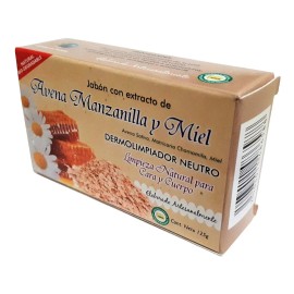 Jabón García Natural Avena Miel Vegano Ecológico 125g Cuidado Corporal