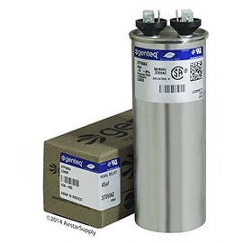 GE Genteq Round Capacitor 45 uf MFD 370 Volt Z97F9884 97F9884