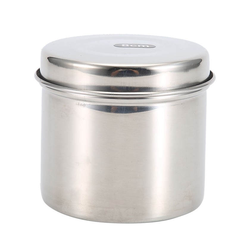 Tattoo Disinfection Kit Medical Stainless Steel Disinfection Plate Tank Jar