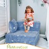 Folding Sofa Bed Floor Mattress for Kids, Glow Tri Folding