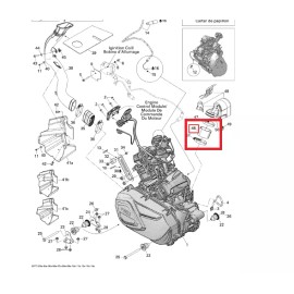 CAN-AM CVT ADAPTER, FLEXIBLE 707000789