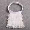 BLESSUME Victorian Lace Jabot with Cuffs, Little White Jabot Cuffs
