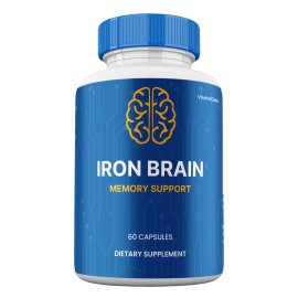 Iron Brain Capsules, Max Strength, IronBrain Supplement Neuro Health (1 pack)