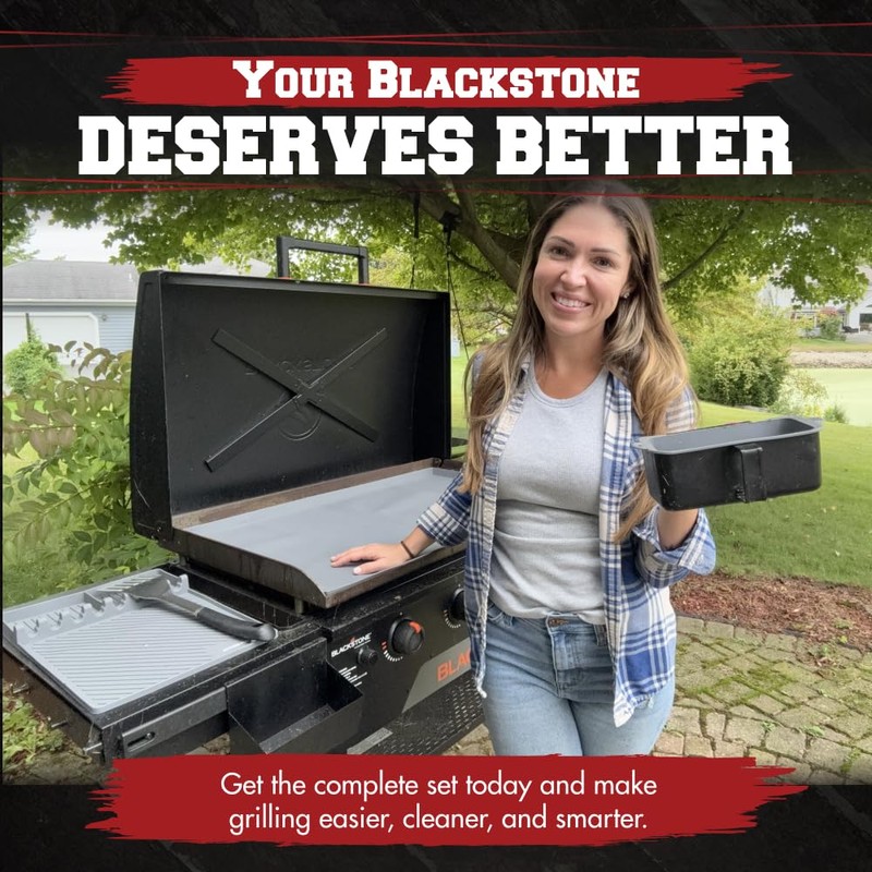 KITCHEN PERFECTION Ultimate Kit for Blackstone Griddle 36 Inch -