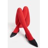 leg elegant Women's 80 Den Microfiber Soft Opaque Tights Pantyhose