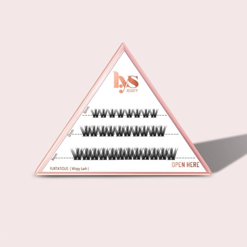 LYS Beauty UPLIFTED PRE-GLUED LASH CLUSTERS - Style: DRAMA QUEEN
