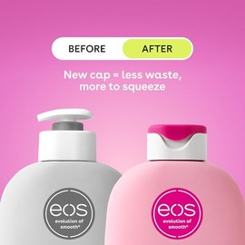eos Shea Better Body Lotion Pomegranate Raspberry, 24-Hour Moisture Skin Care, Lightweight & Non-Greasy, Made with Natural Shea, Vegan, 16 fl oz
