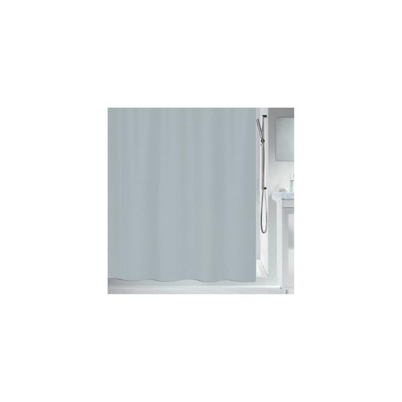 Spirella Primo Manhattan Textile Polyester Shower Curtain, 240 x 200