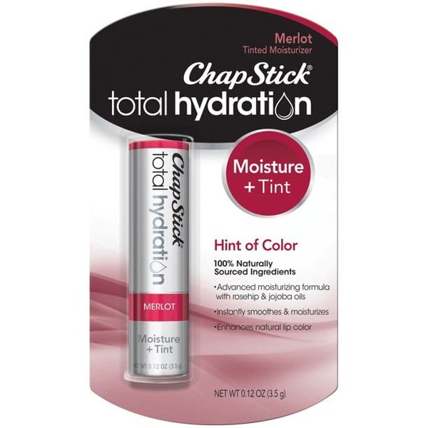 ChapStick Total Hydration Merlot 0.12 oz (Pack of 3)