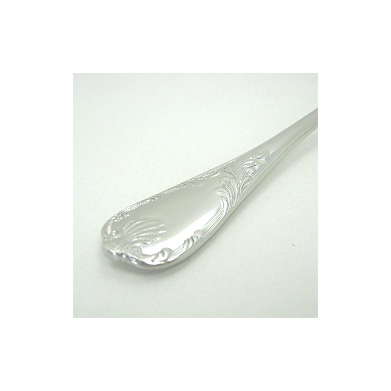 Nagao Elizabeth Coffee Spoon, 18-8 Stainless Steel, Made in Japan