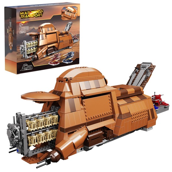 BuildingBoat Battle Trade Federation Droid Ship Multi Troop Transport Building