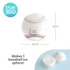 True Zoo Baseball Ice Mold, Silicone Ice Sphere Mold, Novelty