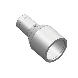 HiKOKI 376291 Dust Collector Connection Adapter for Tabletop Circular Saws, Black