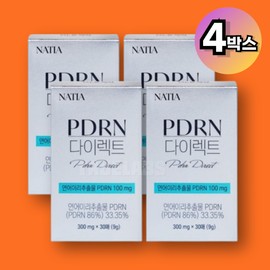 Natia PDRN Direct Eating Salmon PDRN Film 30 Sheets, 4 Pieces / 나티아 PDRN 다이렉트 먹는 연어 피디알엔 필름 30매, 4개