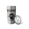 Black Crow, F-Caw-F Funny Black Bird Stainless Steel Insulated Tumbler