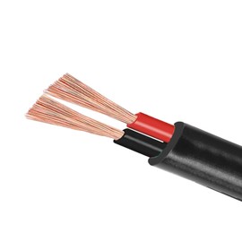 Aelmiyw Car Cable 2 x 0.5 mm², 20 m Cable, 2 Core Cable, Trailer Cable, Vehicle Cable Various Applications, 2 Core Cable, Power Cable 2-Pin Suitable for Trailers