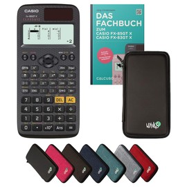 CALCUSO Standard Set Black with Calculator Casio FX-85GT X ClassWiz (German)