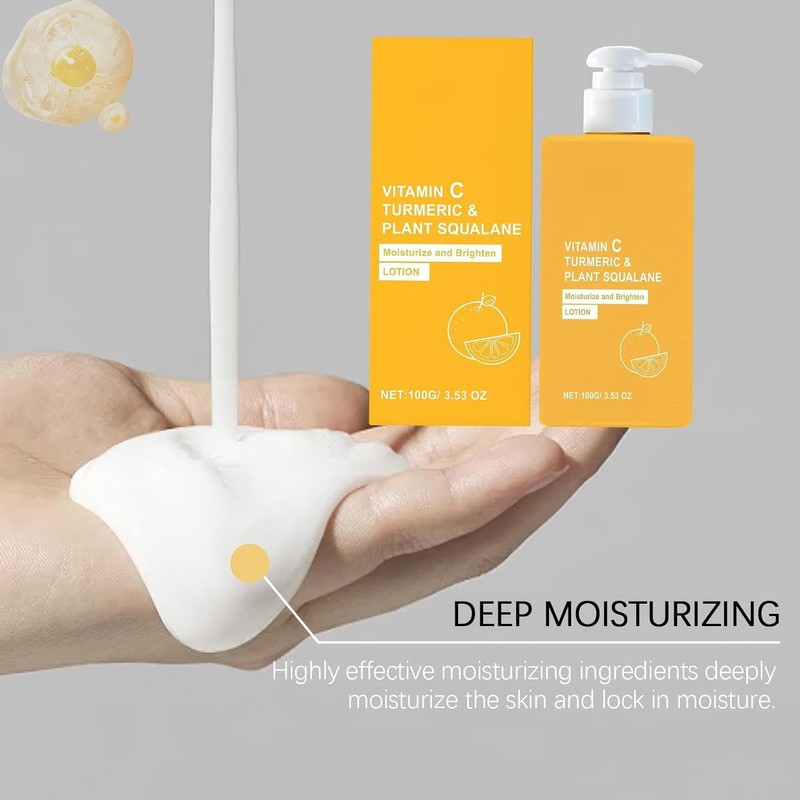 Turmeric & Vitamin C Cream Face & Body Lotion,vitamin c