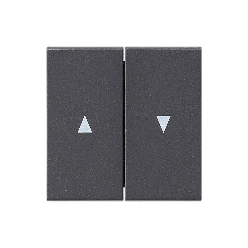 Gira 029428 Rocker Switch with Arrow Symbol System 55, Anthracite