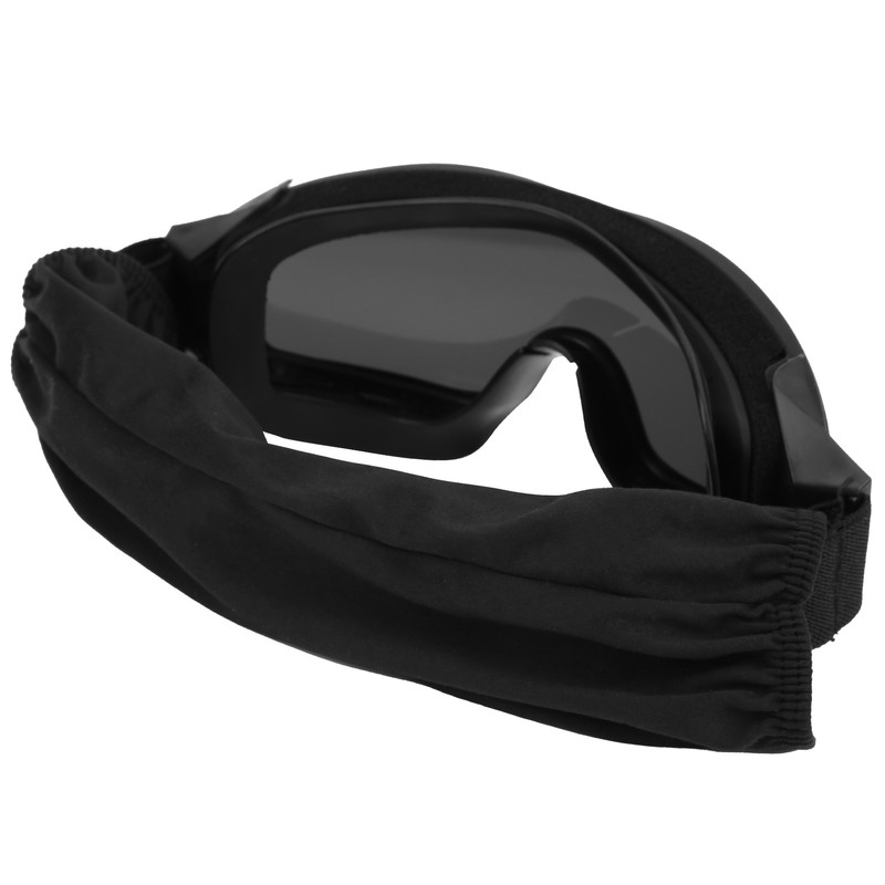 Tactics DustProof Protective Glasses Impact Resistant AntiExplosion Military Goggles(Verre gris