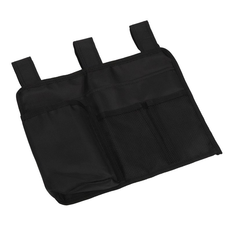 Bedside Storage Bag Nylon Bed Rail Hanging Organizer Pocket for