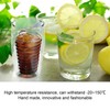 Double Wall Glass Coffee Cup 320ml High Temperature Resistance Clear