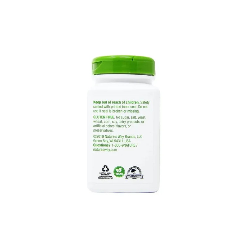 Natures Way Marshmallow Root Raíz Malvavisco 100 Cápsulas Veganas Sabor