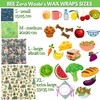 Beeswax Wraps |UK HANDMADE |Random Colours | BEE Zero Waste|