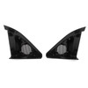 2pcs Car Door Tweeter Speaker Cover Trim Loudspeaker Decor Replacement