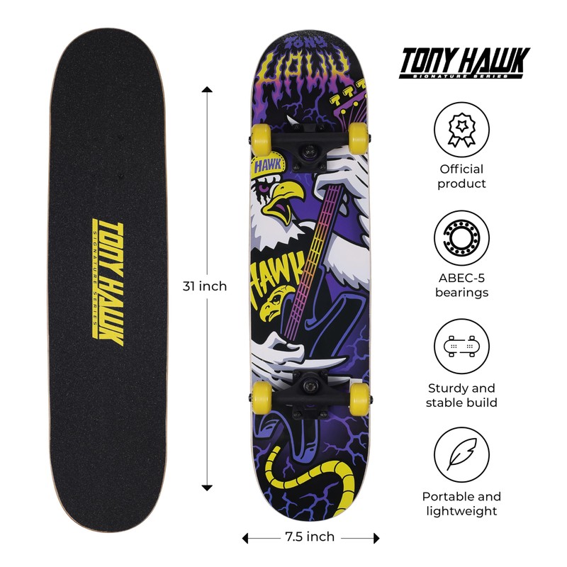 Tony Hawk 31 inch Skateboard, Tony Hawk Signature Series 1,